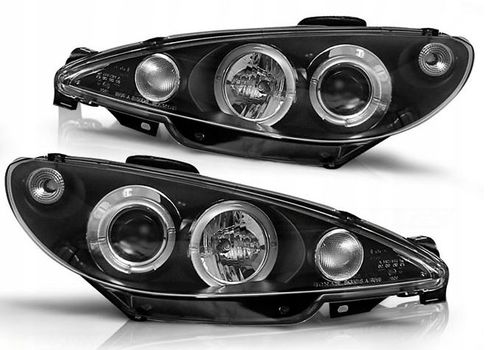 LAMPY REFLEKTORY Do PEUGEOT 206 OD 1998 DO 2002 SOCZEWKI ŻARÓWKI H1 GRATIS na Arena.pl
