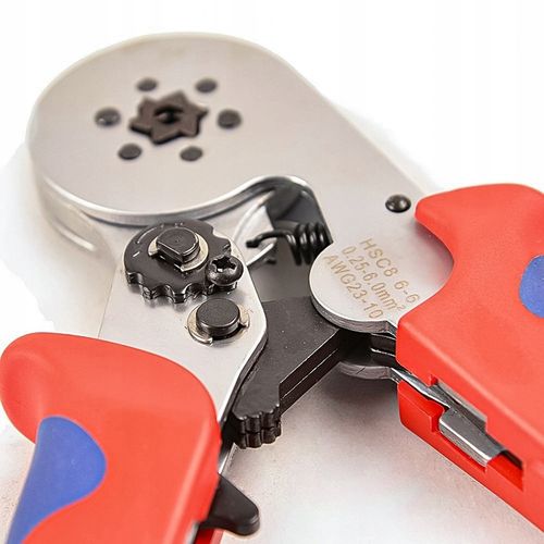 ZACISKARKA DO KABLI SZEŚCIOKĄTNA PRASKA TULEJEK KONEKTORÓW ZESTAW 1200 na Arena.pl