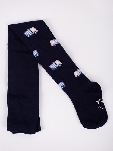 Rajstopy chłopięce bawełniane we wzory 3PAK 116-122 YOCLUB na Arena.pl