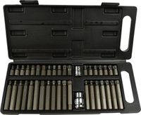 Geko Komplet kluczy TORX SPLINE HEX CRV 41el walizka G10035