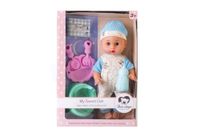 Lalka bobas z akcesoriami i dźwiękiem, pije siusia