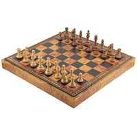 Ekskluzywne Szachy Drewniane Palisander Italfama 3w1 Warcaby Backgammon