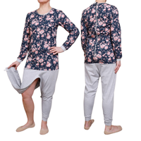 Śpiochy Alzheimer | body |damska piżama jednoczęściowa dla dorosłych XXL