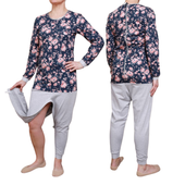 Śpiochy Alzheimer | body |damska piżama jednoczęściowa dla dorosłych M