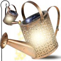 LAMPA SOLARNA OGRODOWA KONEWKA LED WBIJANA Z CZUJNIKIEM XXL