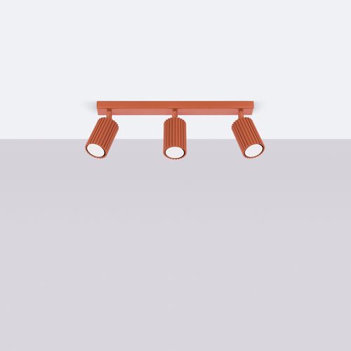 Plafon KARBON 3L ochra czerwona na Arena.pl