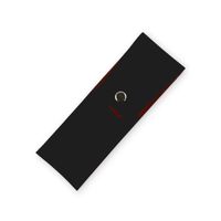 Etui na 3 długopisy skóra naturalna Pierre Cardin Czarne