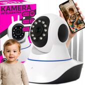 KAMERA NIANIA INTELIGENTNA OBROTOWA 360 STEROWANA TELEFONEM