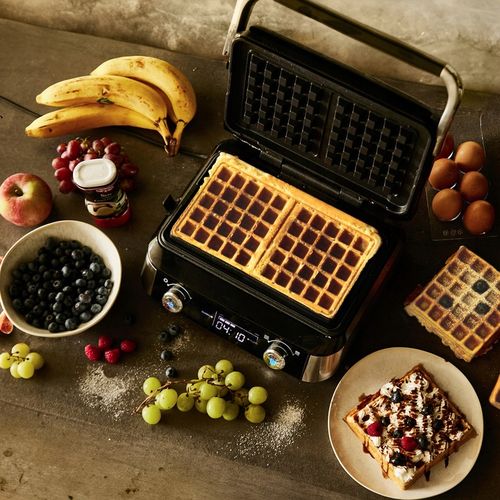 Gofrownica Yoer 2 DUŻE GOFRY +4 automatyczne programy +Regulacja chrupkości na Arena.pl