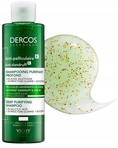VICHY DERCOS K Szampon przeciwłupieżowy 250 ml na Arena.pl