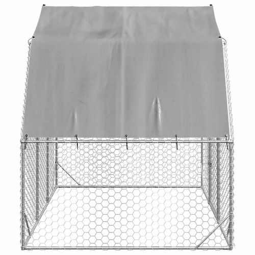 Kurnik z dachem, 2,5x2x2,25 m, stal na Arena.pl