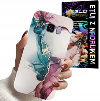 ETUI CASE DO SAMSUNG S8 - MARMUR WZORY DLA KOBIET PLECKI OBUDOWA