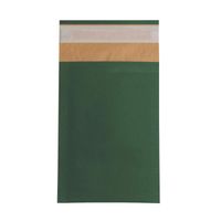 koperta 165x100mm wyściełana zielona 10szt