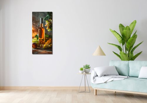 Obraz 40x90cm Bursztynowe Wino na Arena.pl