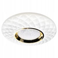 Plafon sufitowy TOKYO Gold 50x50 cm LED 48W z pilotem regulacja światła