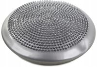 JEŻYK DYSK BERET ĆWICZENI POMPKA FITNESS FIT RÓWNOWAGA SREBRNY