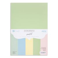 ZESTAW PAPIERÓW A4 220G 20SZT DP CRAFT PASTEL