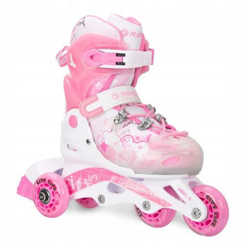 Regulowane Rolko-Wrotki 3w1 RAVEN Princess 34-37 na Arena.pl