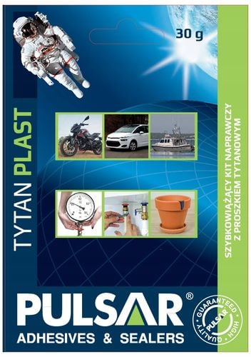 KLEJ EPOKSYDOWY DO METALU PULSAR TYTANPLAST KIT NAPRAWCZY 30 g (6 x 5g) na Arena.pl