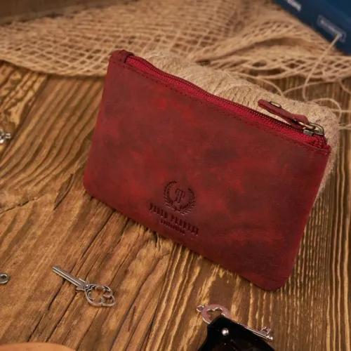 etui na klucze czerwone skórzane na Arena.pl