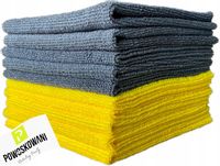 MIKROFIBRA Bezszwowa Do Detailingu samochodu 30x30 cm 10 szt