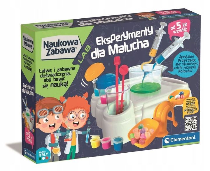 EKSPERYMENTY DLA MALUCHA CLEMENTONI zdjęcie 1
