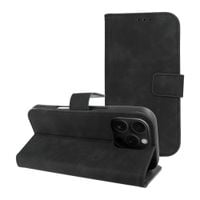 Etui z klapką na iPhone 16 PRO Tender Book czarne