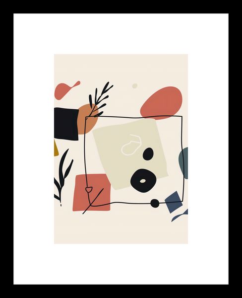 Plakat 21x29,7cm Abstrakcyjny Dialog zdjęcie 3