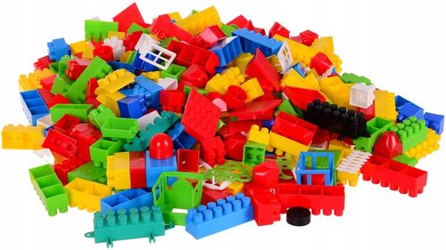 klocki konstrukcyjne BAJA 300 elementów worek na Arena.pl