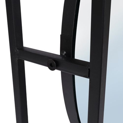 Lustro ścienne czarne 3D 45x45,5 cm na Arena.pl