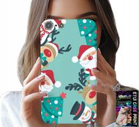 ETUI DO IPHONE 5 / 5S / 5C - MIKOŁAJ, RENIFER BAŁWAN ŚWIĄTECZNE WZORY