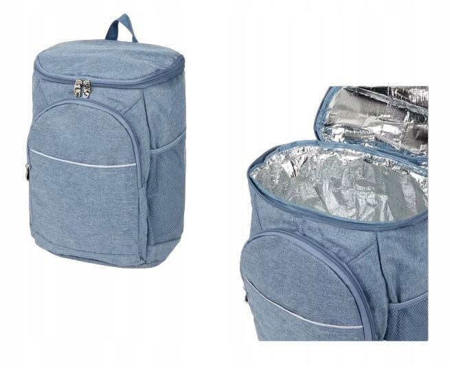 PLECAK TERMICZNY na plaże piknik 14l + WKŁADY CHŁ. zdjęcie 2