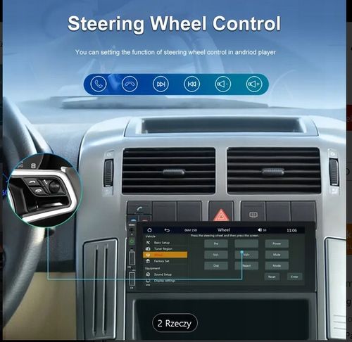 RADIO Odtwarzacz 1DIN i dla Androida Auto samochodowy odtwarzacz MP5 na Arena.pl