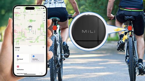 Lokalizator GPS LiTag MiLi lampka tylna do roweru światło rowerow IOS APPLE na Arena.pl