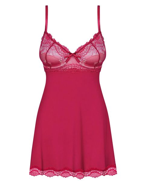 Rosalyne babydoll i stringi czerwone - przełamanie barier Obsessive S/M zdjęcie 5