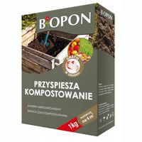 BIOPON Nawóz kompostujący Komposter 1kg Przyspieszacz