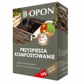 BIOPON Nawóz kompostujący Komposter 1kg Przyspieszacz