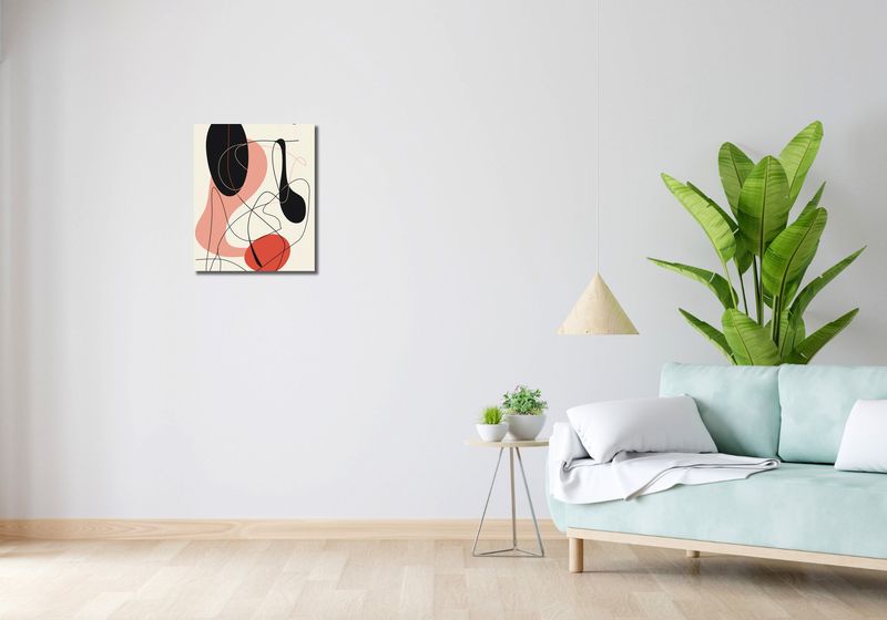Obraz 40x50cm Wibracje Abstrakcji zdjęcie 2