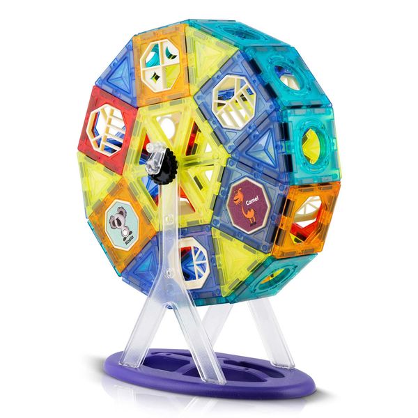 Klocki magnetyczne z karuzela RK-769 Ricokids zdjęcie 3