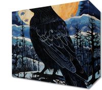 Obraz 20x20cm Kruczy Mąciciel