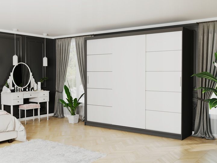 Szafa przesuwna Norvio III 250 cm zdjęcie 3