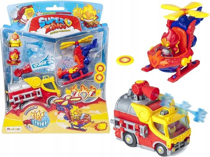 Super Zings Fire Strike Misja Pożar figurki zdjęcie 1