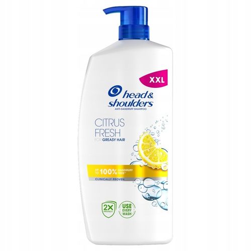 Head & Shoulders Citrus Fresh Przeciwłupieżowy szampon do włosów 800ml na Arena.pl