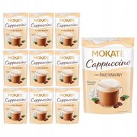 Mokate Cappuccino o smaku śmietankowym 110 g x 10 sztuk