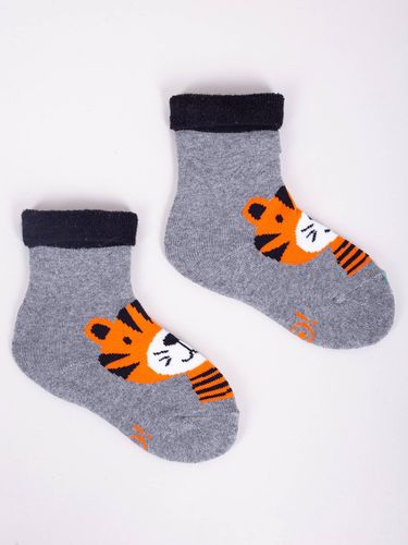 Skarpety chłopięce frotte kolorowe 6PAK 17-19 YOCLUB na Arena.pl