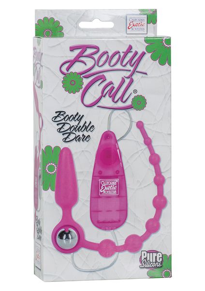 Plug/Vibr-Booty Call Booty Double Dare Pink zdjęcie 2