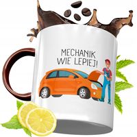 Kubek Bordowy Dla Mechanika Na Urodziny Prezent Z Nadrukiem Ze Zdjęciem