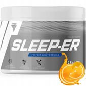 TREC SLEEP-ER zawiera ekstrakt z ziela melisy lekarskiej Melatonina Magnez