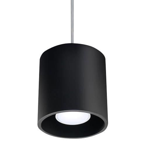 Wisząca LAMPA SL.0051 metalowa OPRAWA zwis tuba czarna zdjęcie 1