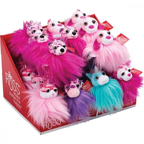 Suki Pompony breloczki display 24 sztuki na Arena.pl